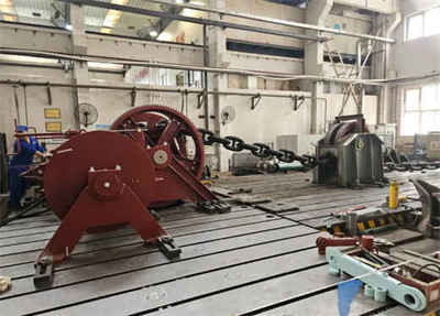 現代尾浦船廠甲板機械設備成功交付，助力大船產業(yè)工具公司拓展高端裝備業(yè)務